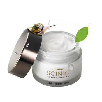 

Face cream with муцином snail scinic snail matrix cream 50 ml