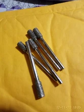 5PC diamante afilador de motosierra Burr piedra archivo se adapta a 1453 artesano de diamante barra Mill herramienta rotativa 5/32