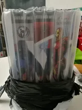 Figuras de acción de Los vengadores de Marvel de 30cm, Thanos, Hulkbuster, Iron Man, Capitán América, Thor, Lobezno, Pantera Negra