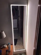 Luz LED para espejo de maquillaje, 1M, 2M, 3M, 4M, 5M, luces LED de tocador de Hollywood, lámpara LED impermeable para decoración de baño