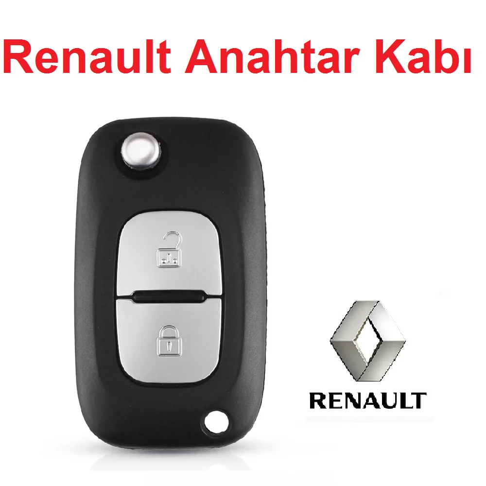 Renault Clio Kangoo Anahtar kabi 2 тушлу