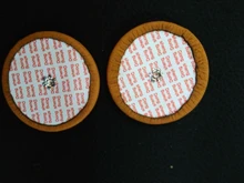 Saxofón saxofón reemplazo Woodwind Brown Fuax almohadillas de cuero Tenor/ Soprano /Alto