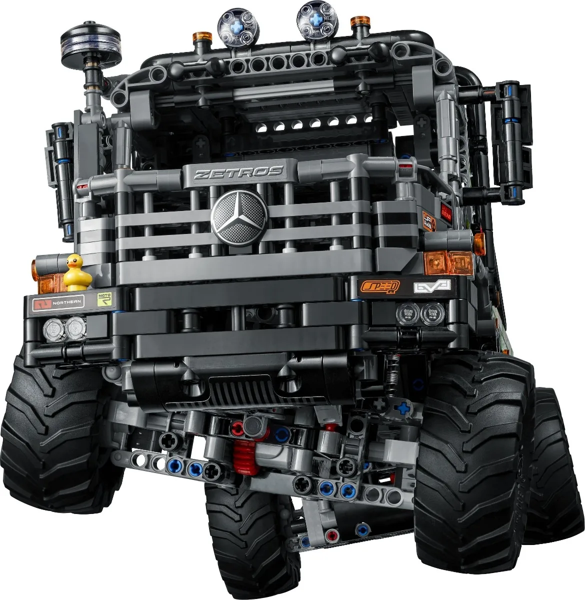 LEGO Technic Le camion d'essai 4x4 Mercedes-Benz Zetros 42129 Ensemble de  construction (2 110 pièces) 