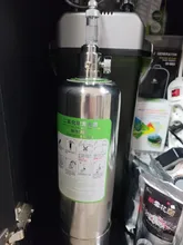 Kit de sistema generador de CO2 para acuario, cilindro generador de co2 de acero inoxidable, Kit de Reactor de dióxido de carbono para plantas