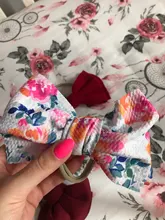 Conjunto de 3 unidades de lazos florales para bebé, diadema de lunares con lazo, diademas de algodón para niña, accesorios para el cabello para niña