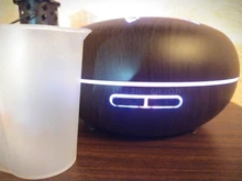 Essential-Oil-Diffuser Air-Humidifier Led-Lights Wood-Grain-Aroma-Diffuser Ultrasonic