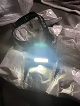 Mini Flashlight Led-Headlamp Powerful Outdoor 18650 Battery Camping COB Portable Q5 Built-In