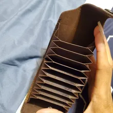 TANGYUE-tarjetero de cuero para hombre y mujer, cartera con carcasa para tarjetas, tarjetero para tarjetas bancarias