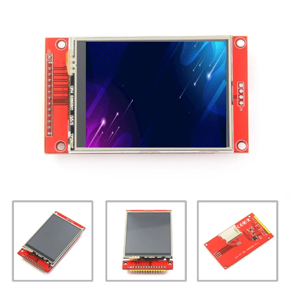 ILI9341 Smart esp32 4 IO schermo a colori da 2,8 pollici risoluzione 320X240 Con funzione touch opzionale bus seriale SPI Display
