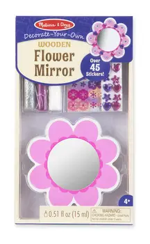 

Mirror flower decorate it yourself M & D toy store Melissa & Doug