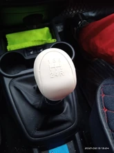 Car-Gear-Head-Shift-Knob-Cover Ball-Collars Ford-Focus-2-3-4-Mk2 MK3 MK4 MT