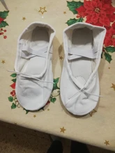 Ballet-Dance-Shoes Gymnastic Teacher Pink Yoga Black Girls Kids Women Canvas White Flat