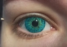 Lentes de contacto con ojos oscuros, novedad, Cosplay