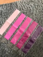 Bandas de goma elásticas para Fitness, 5 unidades por juego, equipo de entrenamiento para gimnasio, ligas de resistencia