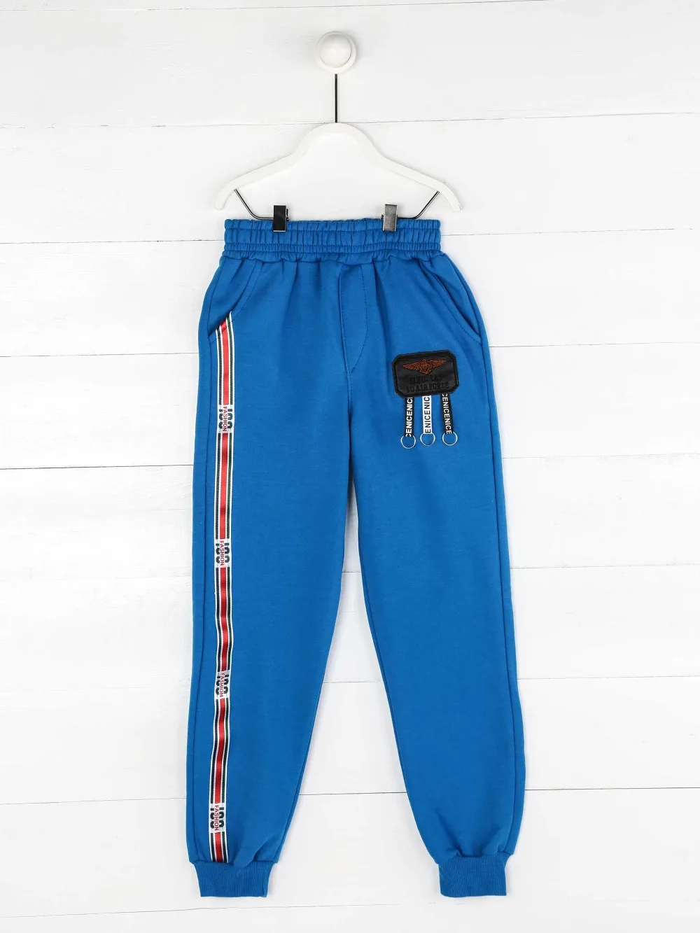 019-1533-015 Mavi Mevsimlik Erkek Çocuk Eşofman Altı (1)