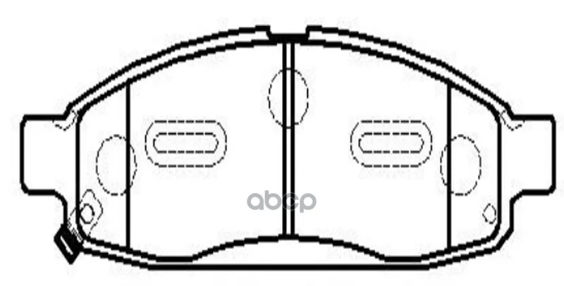 Ckn-52_колодки Дисковые Передние! Nissan Armada 04-06/Titan 05-07, Infiniti Qx 56 05-06 Ctr Ckn52 Ctr арт. CKN52