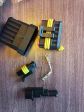 TSLEEN 5 uds impermeable 1/2/3/4/5/6 Pin forma sello Quad 12A IP68 eléctrico arnés de cable de automoción terminales del coche del camión