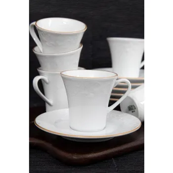 

Are produced in Gural Porcelain Spring Branch Coffee Cup Pad BHD12KT23