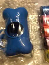 Bolsa para popó de residuos Degradable para mascotas, 11 Uds., con bolsa de impresión para perro, bolsa de limpieza Degradable para residuos de mascotas, Bolsa para popó s