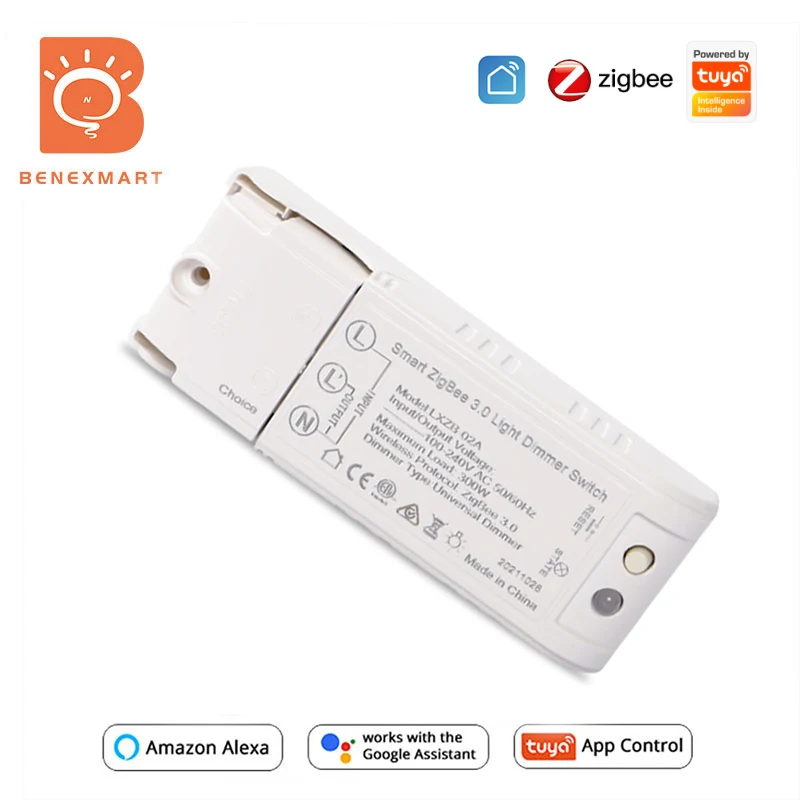 Benexmart Tuya Zigbee Dimmer Smart Switch Light Controller Home Automation Remote Control Alexa Google Home Smartthings Switches - AliExpress