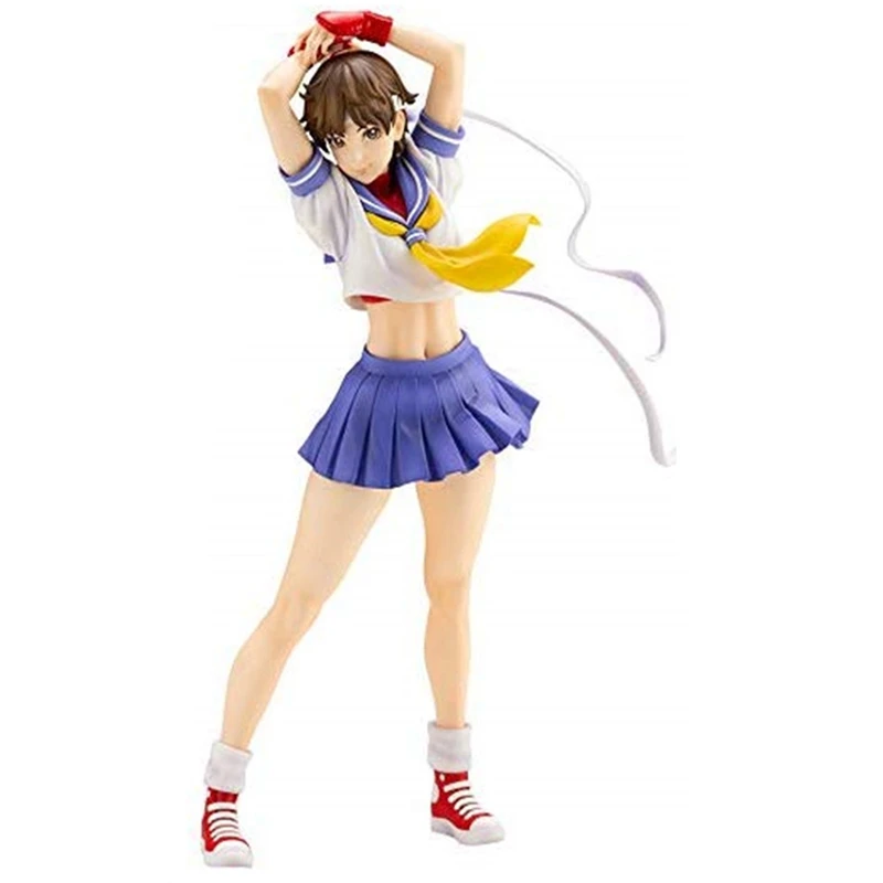 KOTOBUKIYA SF bisujo Сакура Kasugano круглый 2 1/7 Фигурка Игрушка Кукла Brinquedos Фигурки Модель подарок