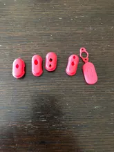Cubierta de puerto de carga de goma para patinete eléctrico XIAOMI M365, accesorios para monopatín, Color rojo, 4/5 Uds.