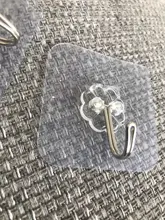 Colgadores de pared de puerta autoadhesivos transparentes para 20 piezas, ganchos de succión de carga pesada, ventosa de taza para cocina y baño