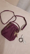 Mini bolso de hombro para mujer, bandolera Vintage ligera, bolso de nilón sólido con cremallera, resistente al agua, bandolera con solapa