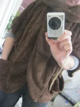 Jackets Cardigan Outwear Poncho Female-Button ZANZEA Fluffy Women's Coats-Sleeve Plus-Size