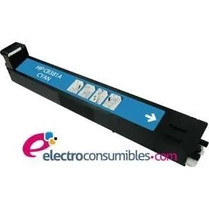 

COMPATIBLE HP toner replacement CB381A. Cyan of 21.000 pages. High quality product, guaranteed.