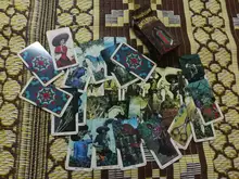 Cartas de Tarot de Santa Muerte, cartas de Tarot, juego de cartas de oráculo