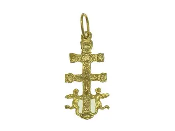 

Cruzde caravaca embossed double gold lightweight model big.