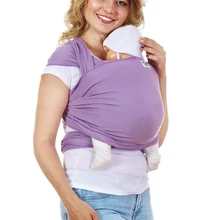 Baby sling MUM'S ERA Слинг-шарф трикотажный Удобный слинг для детей Фронтальная детская переноска Колыбель для переноски