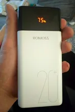 ROMOSS-Banco de energía LT20Plus, batería externa de 20000 mAh QC PD 3,0 de carga rápida, Banco de energía de 20000 mAh para Xiaomi y iPhone