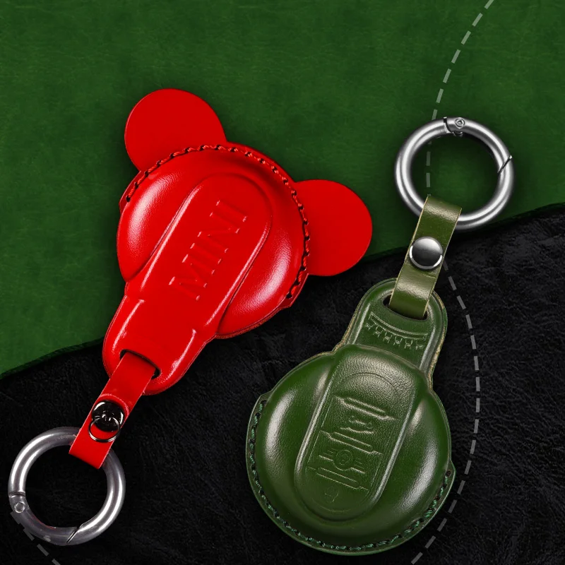 

Key Case Cover KeyChain Protector For Mini Cooper F54 F55 F56 F57 F60 JCW Countryman Clubman Car Accessories Leather