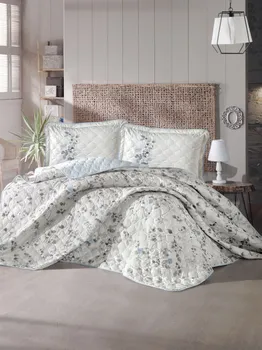 

Ranforce Double Modern Bedspread 100% Cotton texture