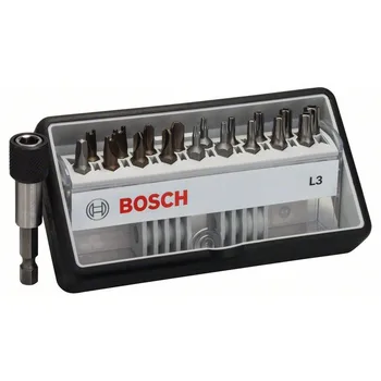 

BOSCH 2607002569 Set 18 + 1 tips screw Robust Line, L translate 25