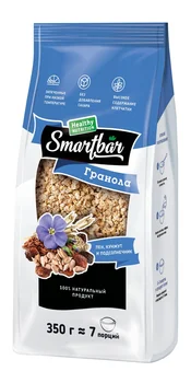 

Granola with flax, sesame and sunflower seeds, smartbar 350g.
