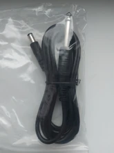 Un cordón de silicona para tatuar, máquina de pluma, enchufe DC para fuente de alimentación