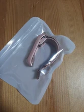 Pulsera de Metal para Xiaomi Mi Band 3, 4, 5, 6, sin tornillo, de acero inoxidable