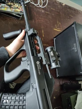 Mira telescópica para Rifle de caza táctica, visor óptico de 11mm y 20mm, punto rojo 1X40RD