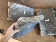 9X 1cm 0,6 cm coche sonido caliente Deadener Mat a prueba de ruido aislamiento del capó Deadening motor Firewall calor espuma de algodón pegatina 30x50cm