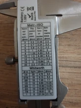 FUJIWARA-Calibrador digital de acero inoxidable Vernier, de 0 a 150mm, 1/64 fracción/MM/pulgada, LCD, resistente al agua, IP54