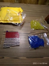 Juego de 9 piezas de ajedrez de cristal de colores, Cubo de Esquina cuadrada transparente/opaco, para juego de rompecabezas, accesorio de 8mm, 100 unidades