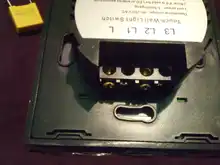 Minitiger-Interruptor táctil para luz de pared, estándar europeo, de lujo, de cristal blanco, 1 entrada y 1 vía