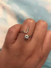 A-Z Unisex de Color dorado, 26 letras iniciales, anillos con nombre, aleación geométrica con diamantes de imitación, anillos de dedo de puño abierto, joyería de compromiso