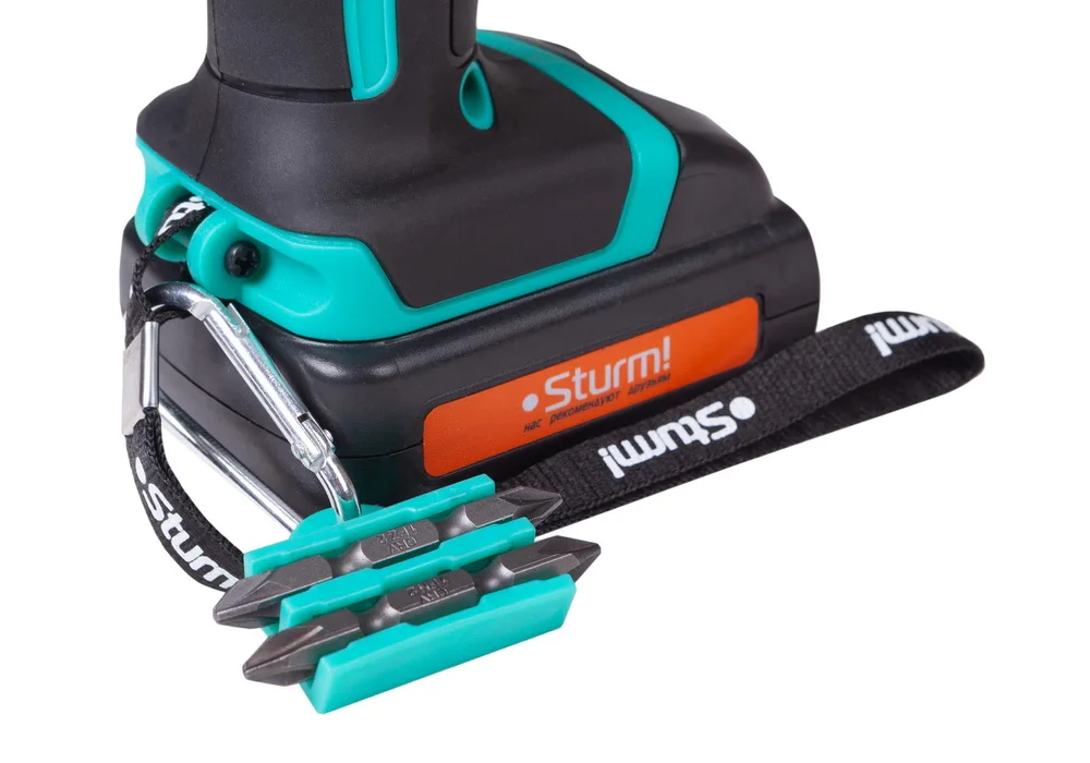 Аккумуляторный шуруповерт Sturm! CD3212L