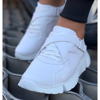 

White Color High quality 100% Vegan Leather Men Casual Shoes. Shoe, Sneaker Shoe, Van Shoe, Air Shoe, Basket Shoe, Flip Shoe, Trainer Shoe, Chaussure, Laofer Shoe, Gel Shoe, Young Man Shoes, Chaussures de Jeunes Hommes