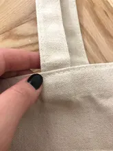 Bolso de compras de lona blanca, bolsa de hombro plegable Eco reutilizable, bolso grande de tela, bolsa de mano de algodón para bolsas de compra Mujer