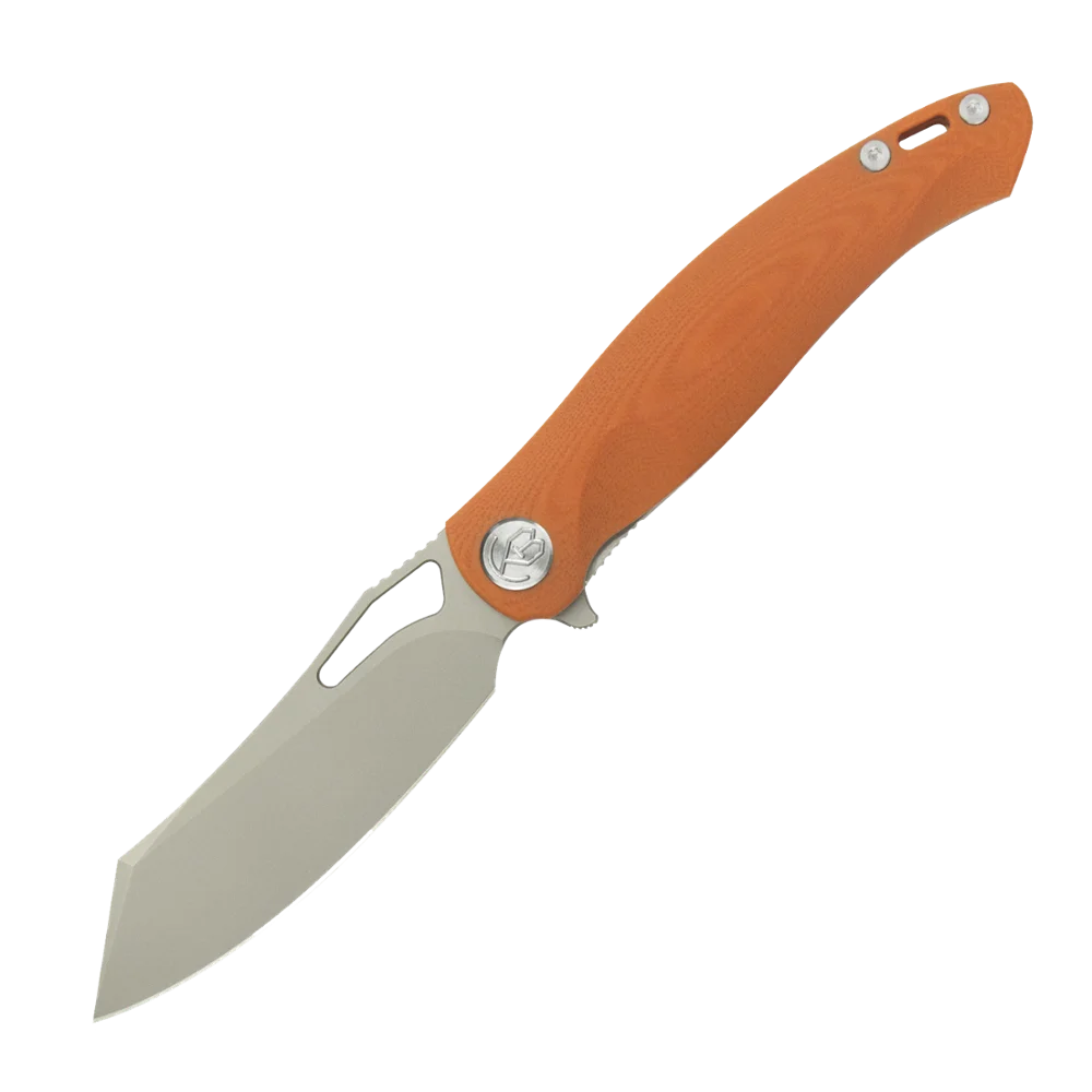Orange-G10 KB239-DRAKE складной нож 3," AUS-10 лезвие G10 ручка(оранжевый - Цвет: Orange-G10